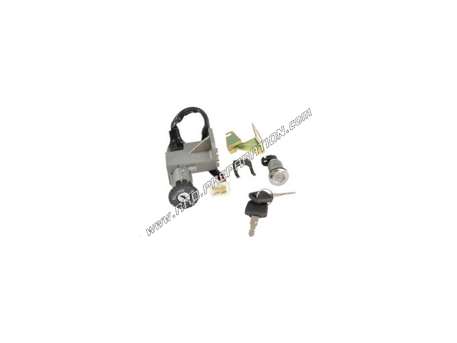 Contactor / neiman con 2 llaves (llave) + cerradura de maletero TEKNIX para scooter KYMCO VITALITY