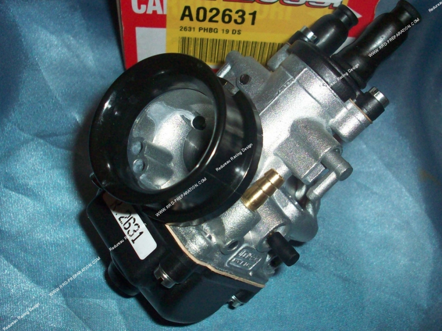 Carburador DELLORTO PHBG 19 DS choke cable, flexible, con lubricación separada
