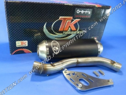 Linea de escape TURBO KIT TK QUAD 4T OVAL para YAMAHA RAPTOR y WARRIOR 350