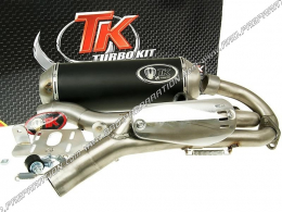 Ligne de pot d'échappement TURBO KIT TK QUAD 4T OVAL pour YAMAHA YFM 700 RAPTOR de 2007 a 2009