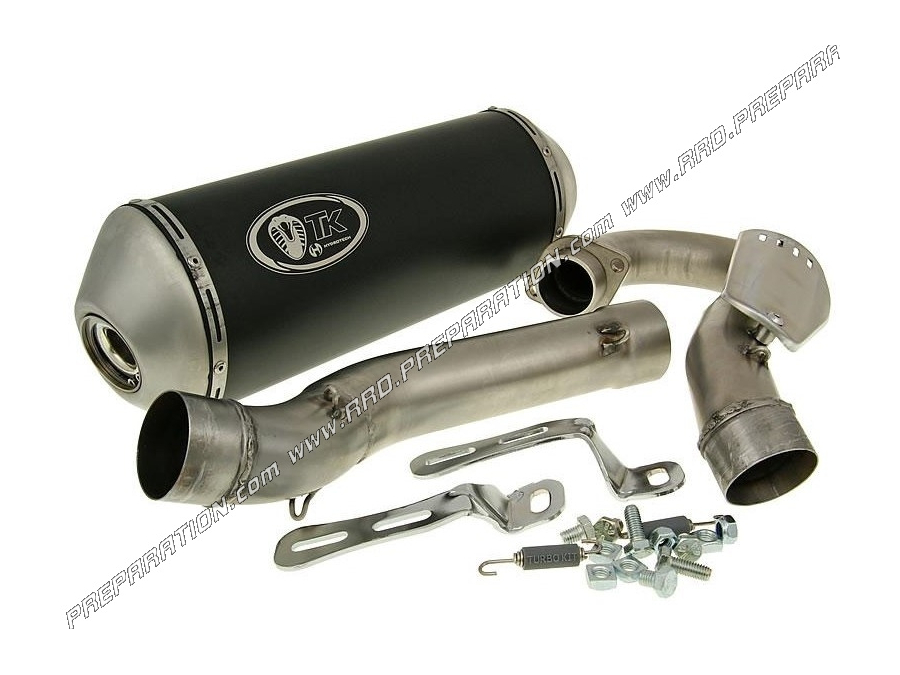 Ligne de pot d'échappement TURBO KIT TK OVALE H2 pour BUGGY KINROAD 150cc