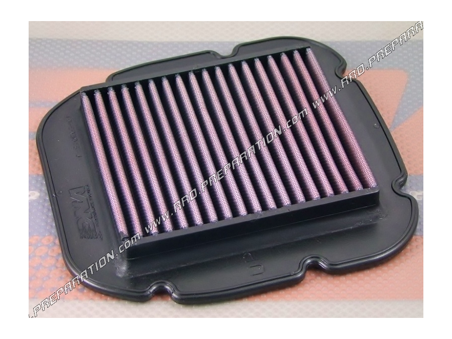 DNA RACING air filter for original air box on SUZUKI DL 650 V-STROM, DL 1000 V-STROM and KAWASAKI KLV 1000 motorcycle