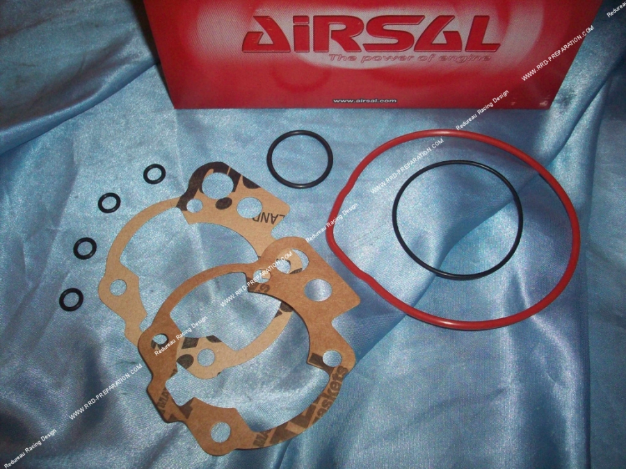 Complete seal pack for AIRSAL luxury 80cc Ø50mm bi segment kit on minarelli am6