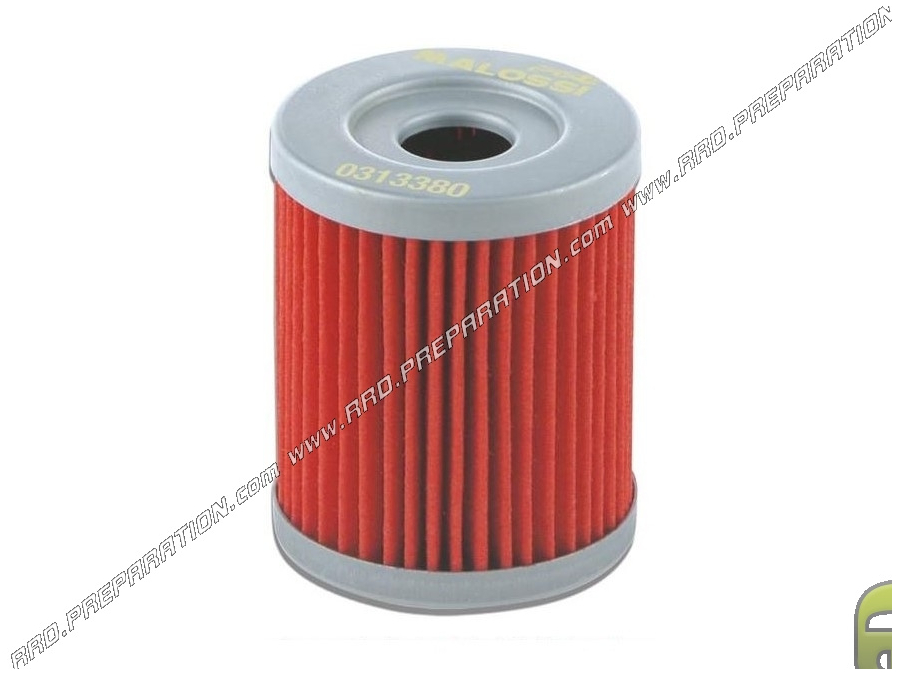 Filtre à huile MALOSSI RED CHILLI OIL FILTER pour SUZUKI BURGMAN et YAMAHA MAJESTY, X MAX 250, 400cc