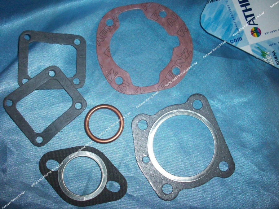 Pack completo de juntas ATHENA racing para Peugeot 103 aire Ø46mm 70cc 3 transfers de admisión en cárteres de motor