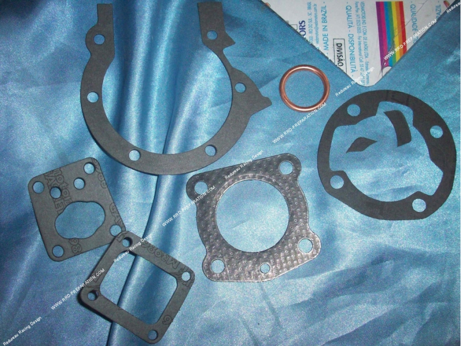 Complete seal pack ATHENA racing for Peugeot 103 air Ø40mm 50cc 2 & 3 intake transfers on engine casings
