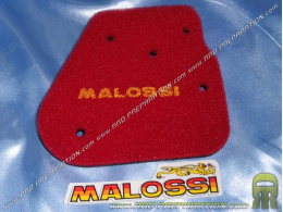 MALOSSI DOUBLE RED SPONGE air filter foam for original air box scooter CPI OLIVER, POPCORN, KEEWAY GOCCIA, ...