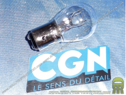 Bombilla de faro BAY15D CGN luz de freno trasera, lámpara transparente con clips 6V 21W y 5W