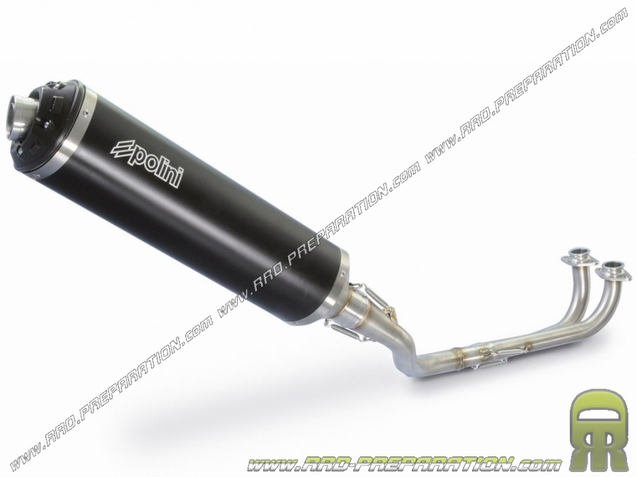 POLINI Racing exhaust for maxi scooter YAMAHA TMAX 530cc from 2012