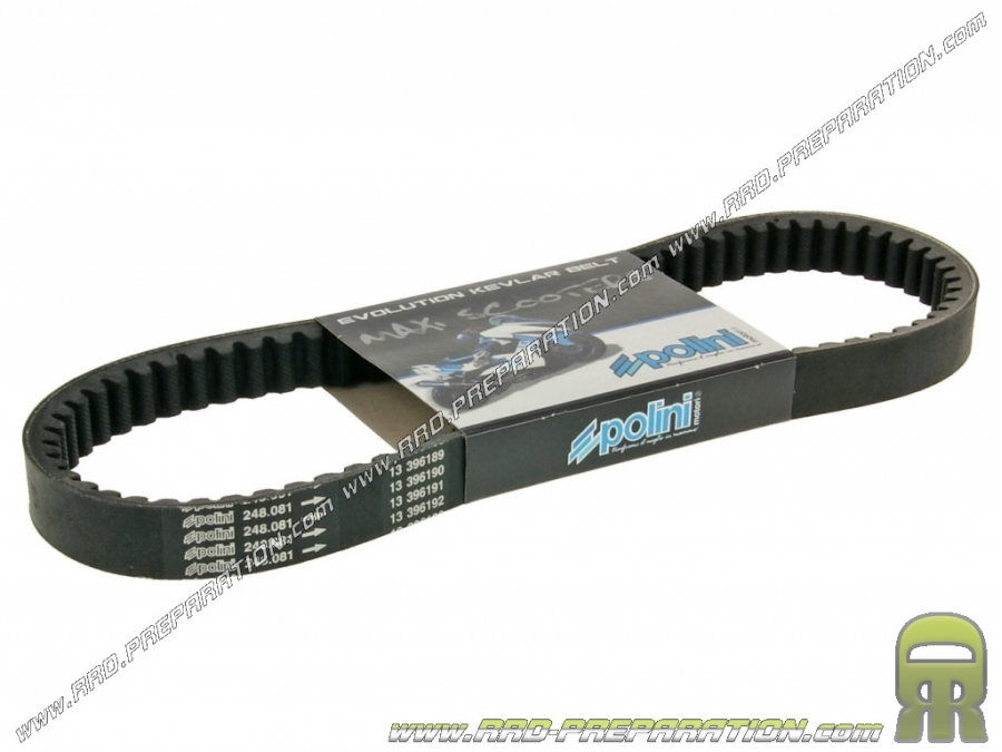 POLINI Racing KEVLAR belt for maxi-scooter 125cc to 150cc APRILIA , PIAGGIO , GILERA ,...