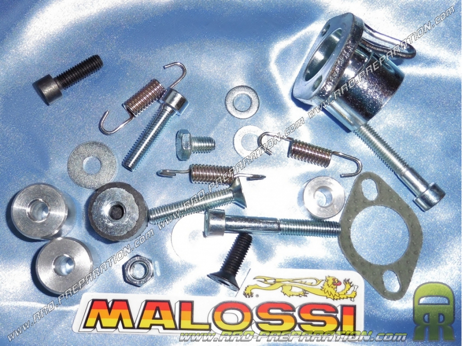 Juego de tornillos MALOSSI para escape MALOSSI MHR BIG BORE, TEAM en motor MINARELLI Horizontal (nitro, ovetto,...)