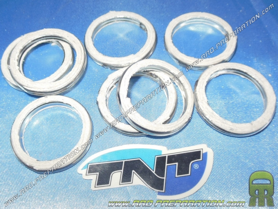 taktik Rejse Cape Exhaust gasket round TNT Original for scooter minarelli (booster rocket,  bw's, nitro, ovetto ...)