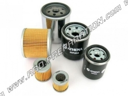 ATHENA oil filter for 4-stroke maxi-scooter APRILIA LEONARDO, SCARABEO, PEUGEOT ELYSTAR, ELYSEO... 125cc and 150cc