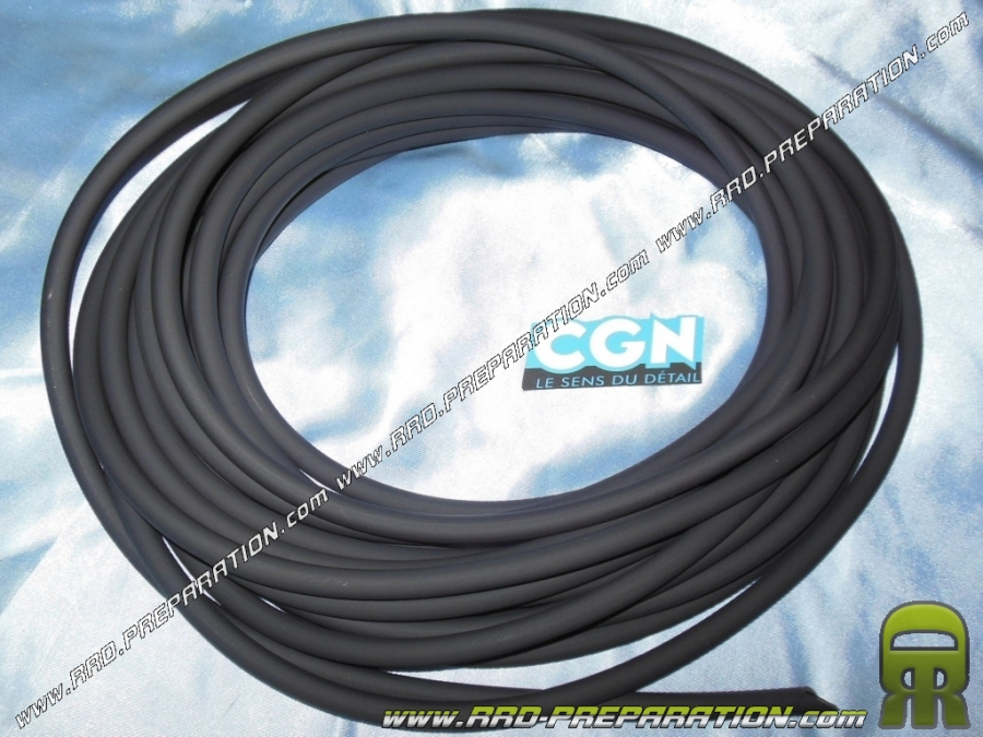 Manguera gasolina CGN Ø6X9,6mm elastómero negro (30cm)