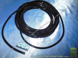 Durite d'essence CGN Ø5X8,6mm élastomère noir (30cm)