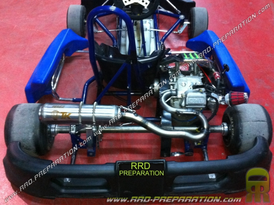 Pot d'échappement TURBO KIT TK pour moteur de KARTING 4T SUBARU EH 41