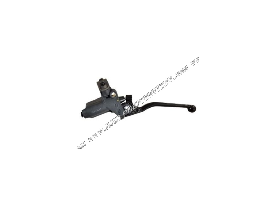 Front brake master cylinder with BRAKTEC AJP type lever for PEUGEOT LUDIX, JET, ELYSTAR, SQUAB, ...