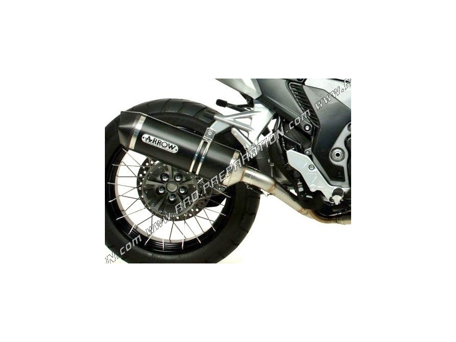 Silencieux d'échappement ARROW RACE-TECH pour HONDA CROSSTOURER 1200 de 2012 à 2015