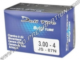 DELI TIRE 3.00 cámara de aire 4 pulgadas válvula acodada