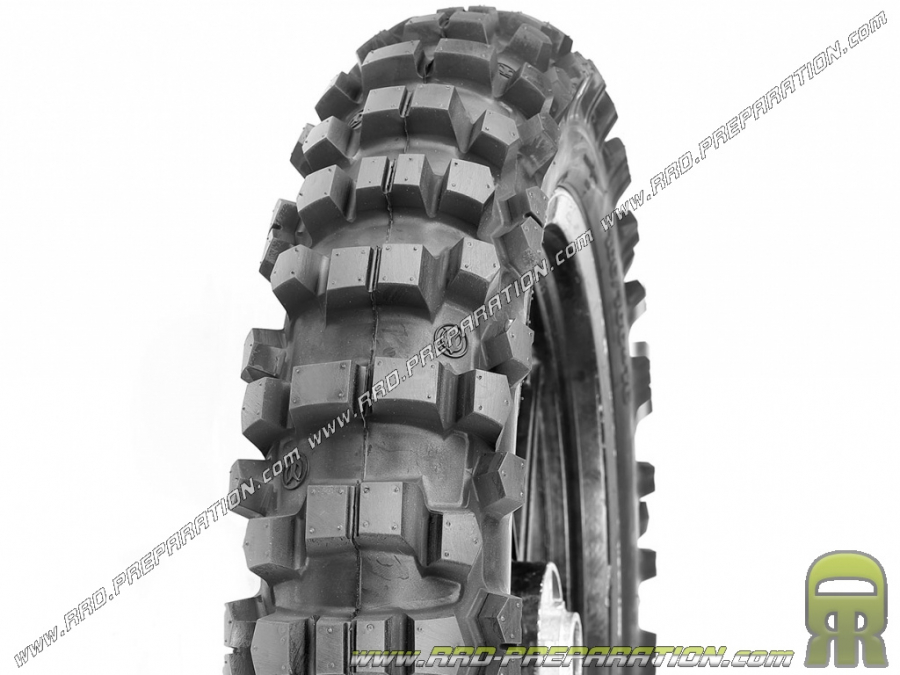 DELI TIRE 100/90 X 19" SB114R TT 57M TERRA CROSS tire for motorcycle, mécaboite ...