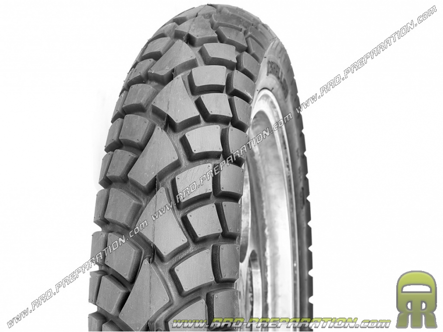 DELI TIRE neumático 90/90 X 21" SB117 TL 54R para moto, mécaboite...