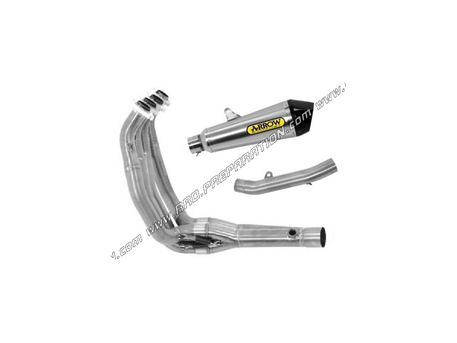 ARROW X-KONE complete exhaust line for KAWASAKI Z 750, Z 750 R, ... from 2007 to 2014