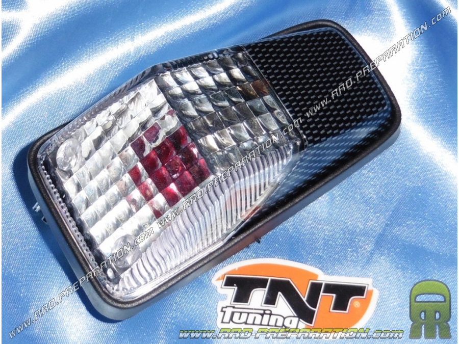 Support de plaque d'immatriculation feu arrière Led blanche moto enduro  cross motard