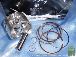 Piston Ø57mm for BARIKIT aluminum 125cc kit on PIAGGIO Vespa ET4, Liberty, Sfera old model, ...