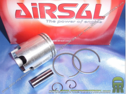 Piston bi-segment Ø39mm pour kit 50cc AIRSAL sport sur scooter KYMCO, SYM...