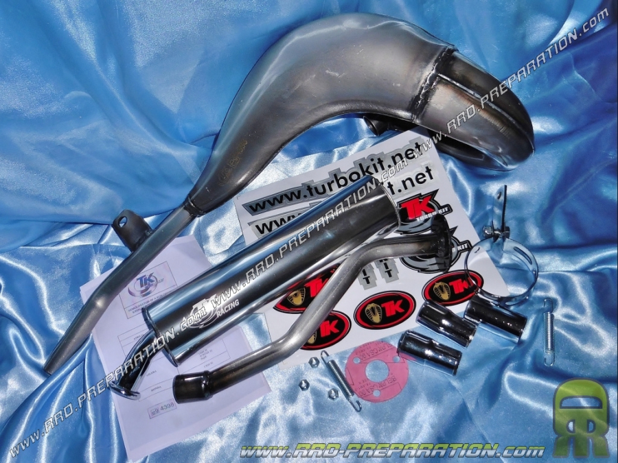 Exhaust TURBOKIT TK top right passage for GILERA GSM, ZULU, H&K before 2000 (MORINI engine)