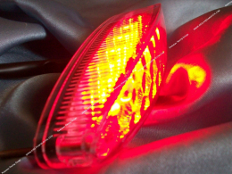 Rear light 15 LEDs SPACE TNT Tuning universal (mécaboite, scooter, mob) color choices