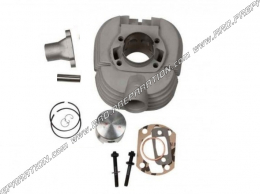 Cylinder-piston without cylinder head 74cc ITALKIT bi-segment aluminum Ø47,15mm for DERBI GRAN SPORT, ANTO RC HA.. 74cc