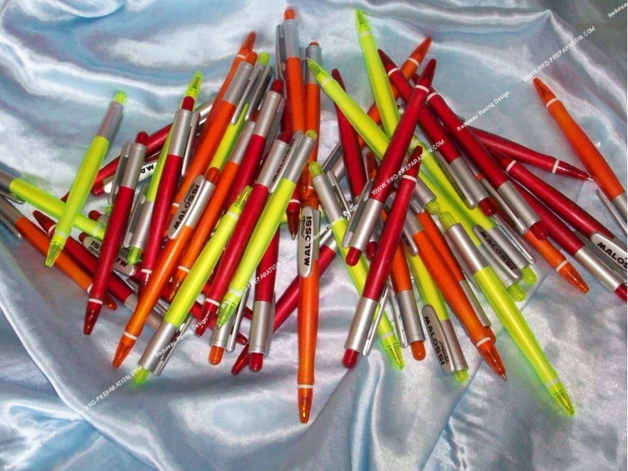 Lápices, bolígrafo MALOSSI color amarillo/rojo/naranja a elegir