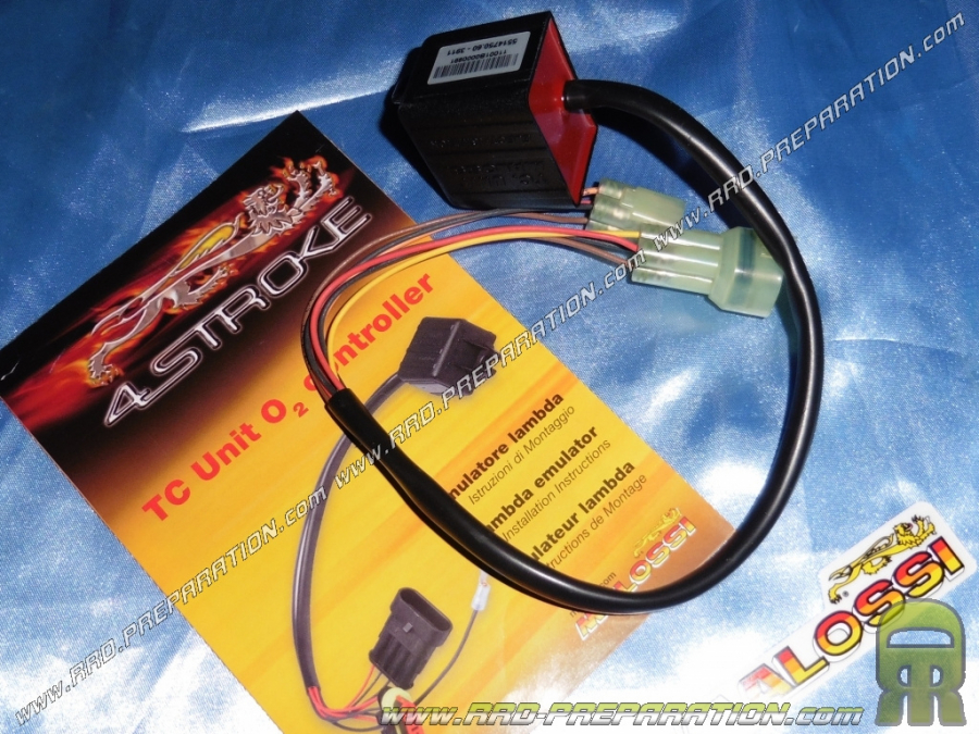 Emulateur sonde lambda MALOSSI TC UNIT O2 CONTROLLER pour scooter 50cc à 150cc 4temps HONDA PANTHEON, PS, SH, S-WING, ZOOMER