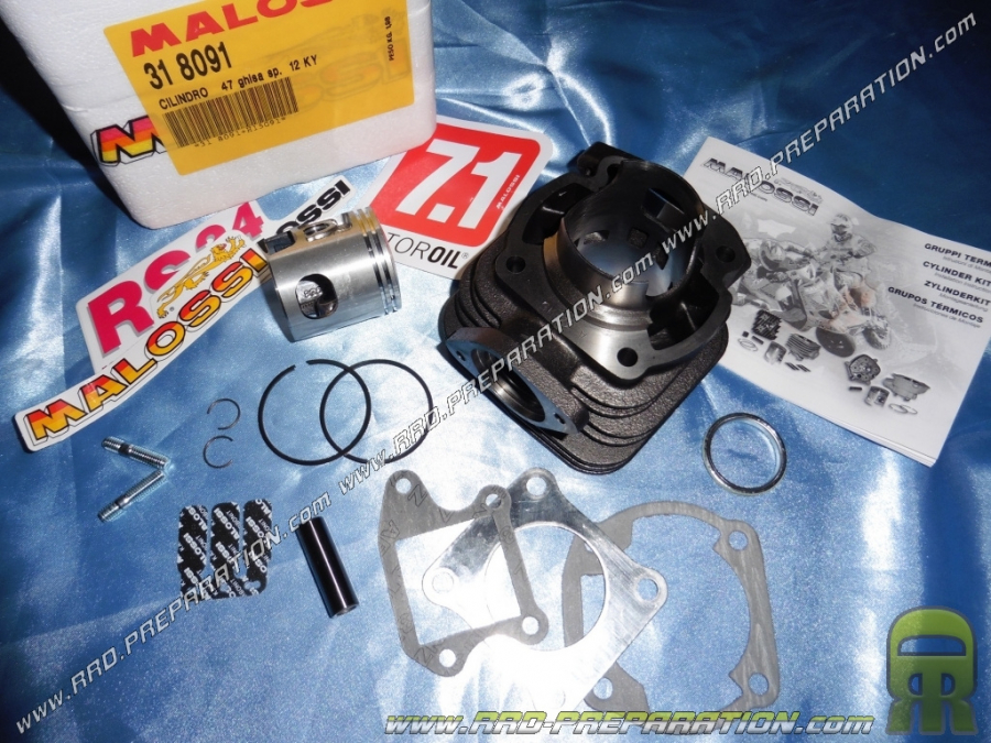 Kit 70cc Ø47mm MALOSSI bi-segment fonte scooter KYMCO SNIPER, HEROISM, MXER, SYM FLASH, FIDDEL, MIO...