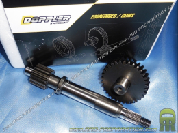 DOPPLER elongated primary transmission 15/33 with pinion for scooter PEUGEOT BUXY, JET FO RC E, LUDIX, SPEEDFIGHT, TREKKER...