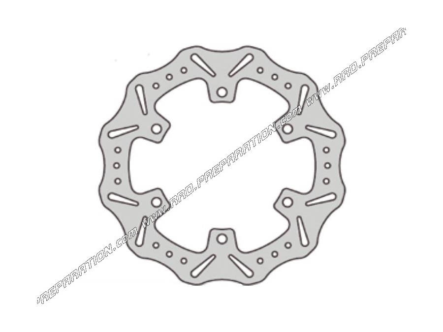 Brake disc FRANCE EQUIPEMENT Ø276mm HONDA CBR and DEALIM VL DAYSTAR, VT EVOLUTION, ROCKET 125cc