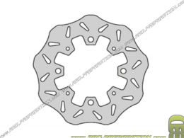 Brake disc FRANCE EQUIPEMENT Ø220mm HONDA CBR 125, CRM, XLR, XR 250, 400, 600, FX, NX, SLR 650