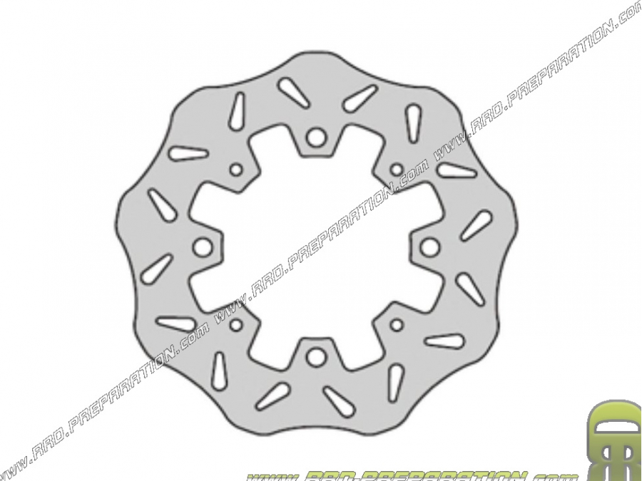 Brake disc FRANCE EQUIPEMENT Ø220mm HONDA CBR 125, CRM, XLR, XR 250, 400, 600, FX, NX, SLR 650