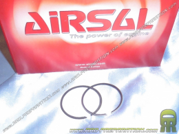 Jeu de 2 segments AIRSAL pour kit 50cc AIRSAL Aluminium Ø40mm scooter HONDA SH, LEAD, GYRO, PEUGEOT SC METROPOLIS...