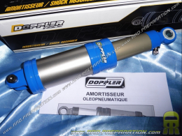 Amortisseur oléopneumatique DOPPLER 270mm blanc, bleu ou noir NITRO / BOOSTER / CPI / KEEWAY