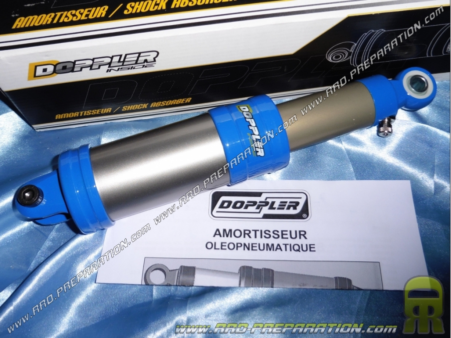 Amortiguador oleoneumático DOPPLER 270mm blanco, azul o negro NITRO / BOOSTER / CPI / KEEWAY