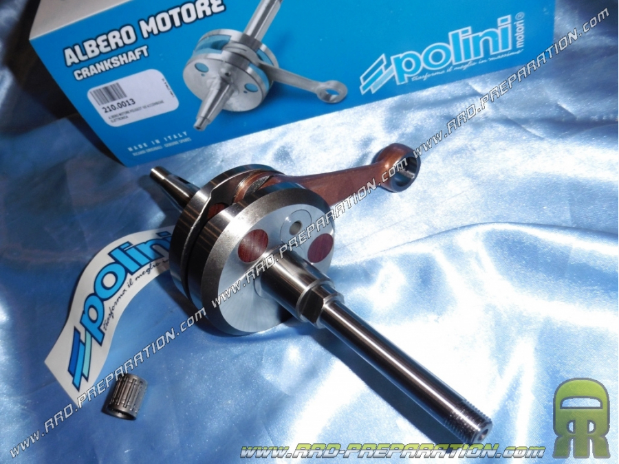 POLINI crankshaft (vilo / connecting rod assembly) Peugeot 103 SP, MV, MVL, LM, VOGUE ... electronic cone