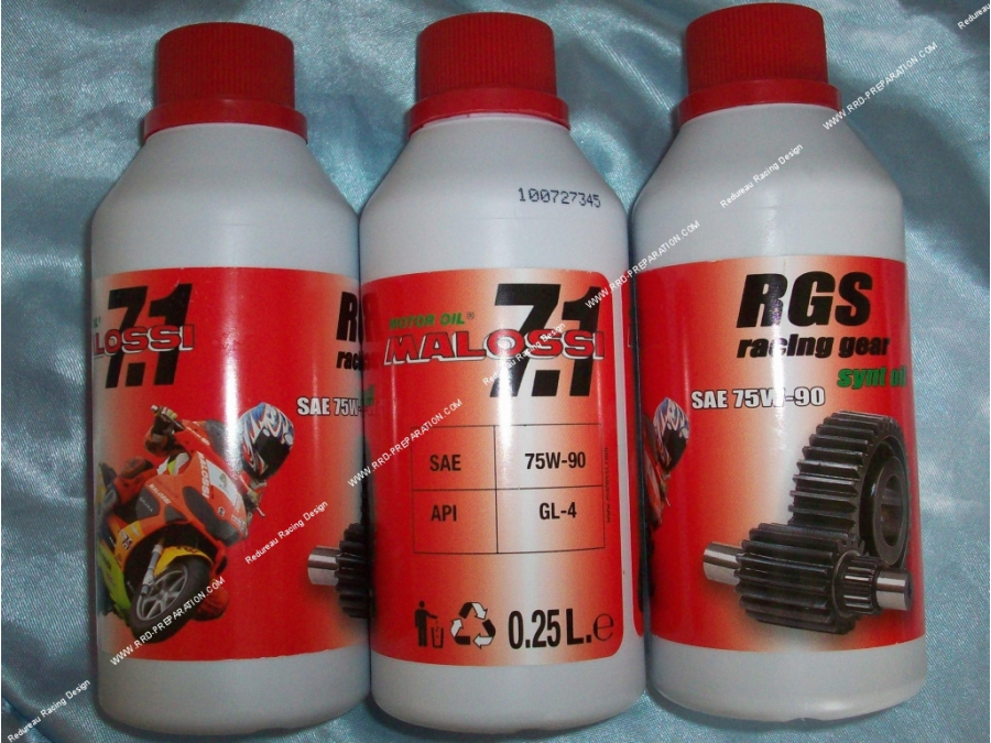 MALOSSI MHR RGS SAE 75 W-90 competition transmission oil for scooter