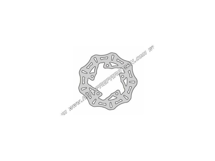 Disque de frein avant FRANCE EQUIPEMENT Ø276mm VAG HONDA CBR R 125cc a partir de 2011