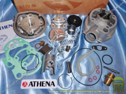 Kit 50cc haut moteur Ø40mm ATHENA à valve d'échappement aluminium minarelli am6