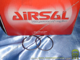 Jeu de 2 segments AIRSAL Ø39mm pour kit 50cc AIRSAL aluminium pour scooter HONDA, KYMCO, BSV, SYM ...