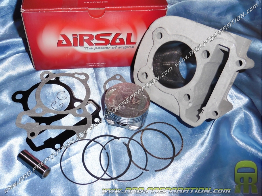 Kit AIRSAL 165cc Ø60mm aluminio para SYM Euro MX 125cc, Euro MX DD 125cc,...
