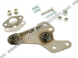 Kit de fixation complet pour pot d'échappement DOPPLER RR7 sur scooter PEUGEOT TREKKER, TKR, SPEEDFIGHT, VIVACITY... 