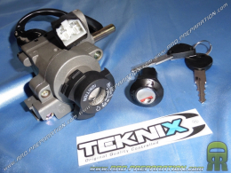 Contacteur / serrure coffre avec 2 clé TEKNIX pour scooter Vivacity New 50cc après 2008